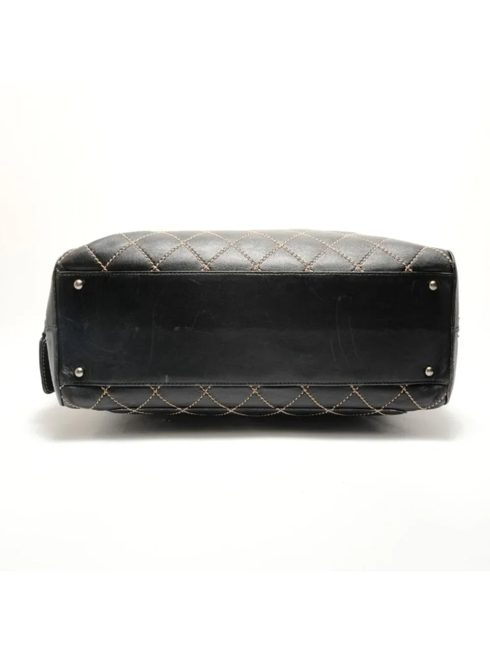 Chanel Handbag Wild Stitch Tote - Picture 7 of 10